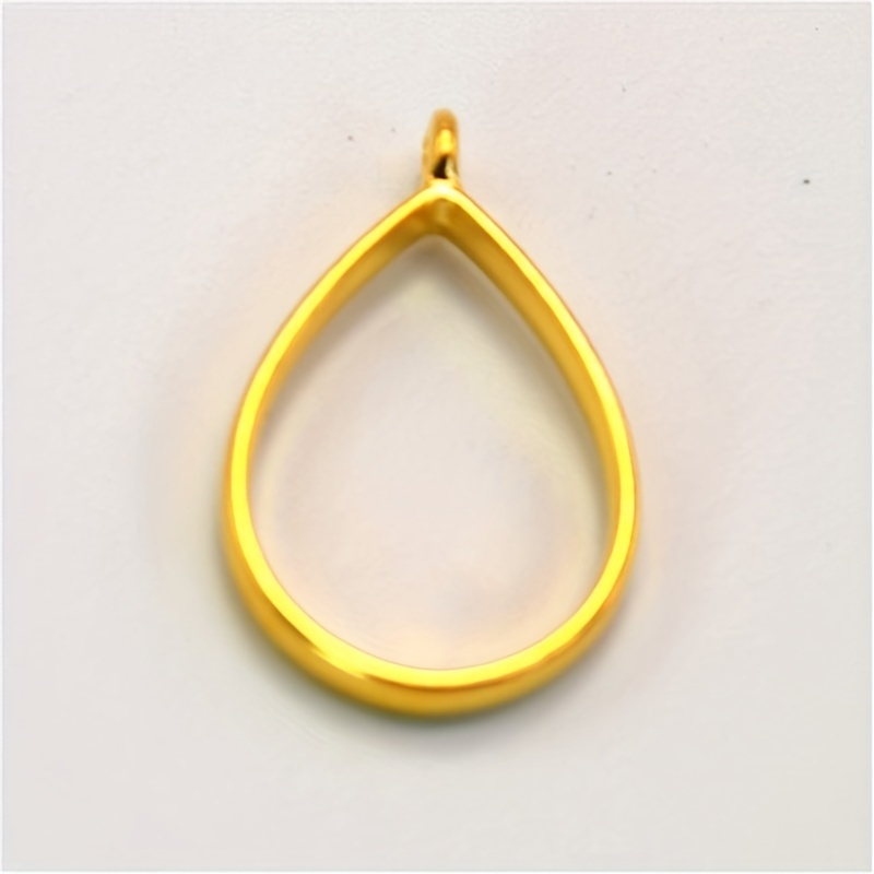 Alloy Drop Glue Border Pendant Set